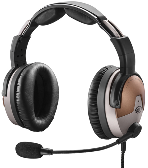 Lightspeed Delta Zulu ANR Headset with Carbon Monoxide Sensor (Twin Plug GA - 4074)