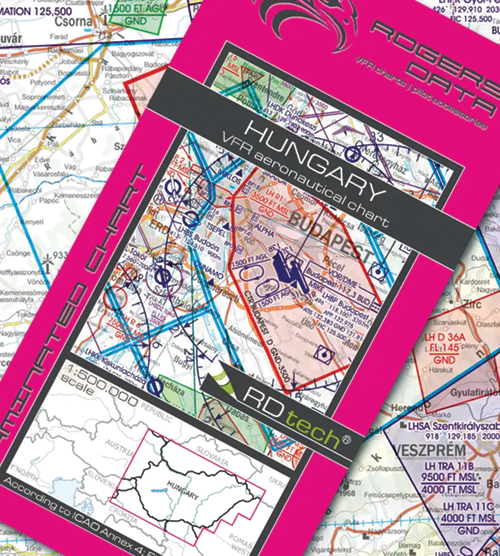 Image 0 of 2024 Hungary VFR Chart 1:500 000 - Rogersdata