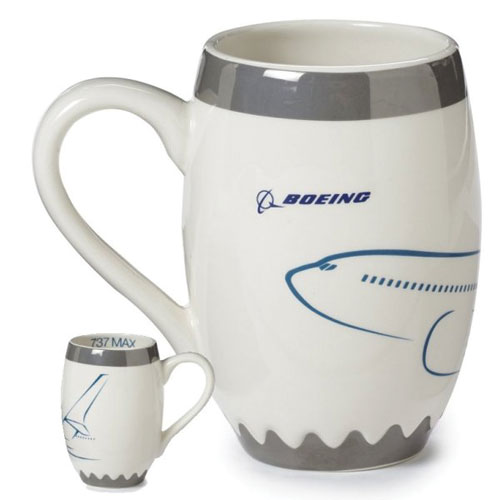 Boeing 737 MAX Engine Mug