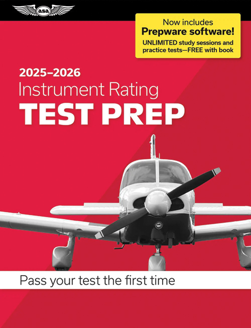 2025-2026 Instrument Rating Test Prep With Prepware Software