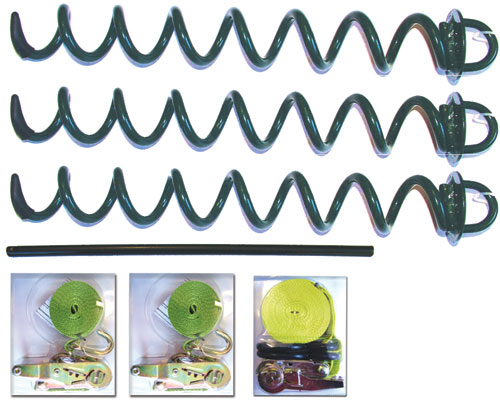 Pooleys Travel Tie-Down Kit - HEAVY DUTY