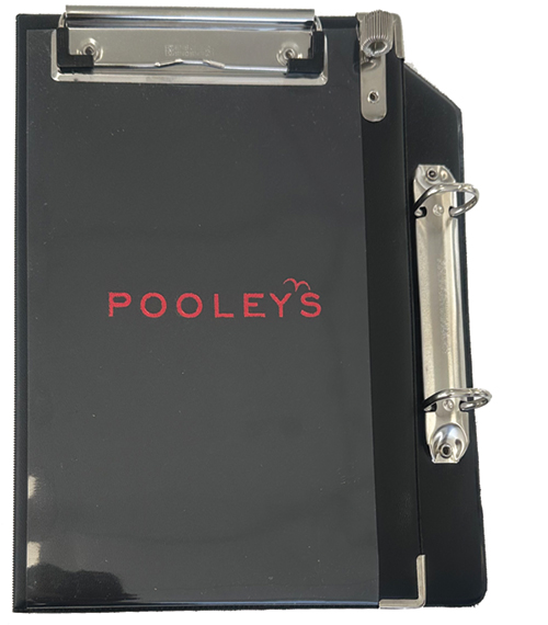 Image 0 of Pooleys CB-X Kneeboard with Ring-Binder